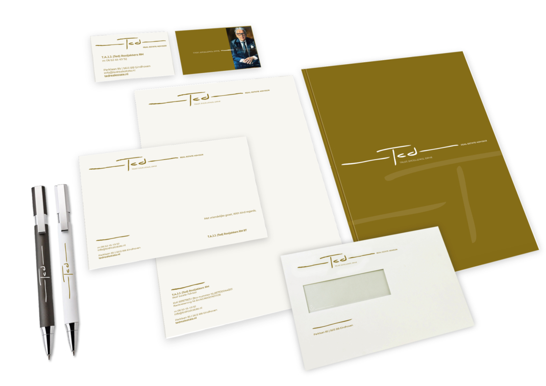 Huisstijl TED Real Estate Advisor